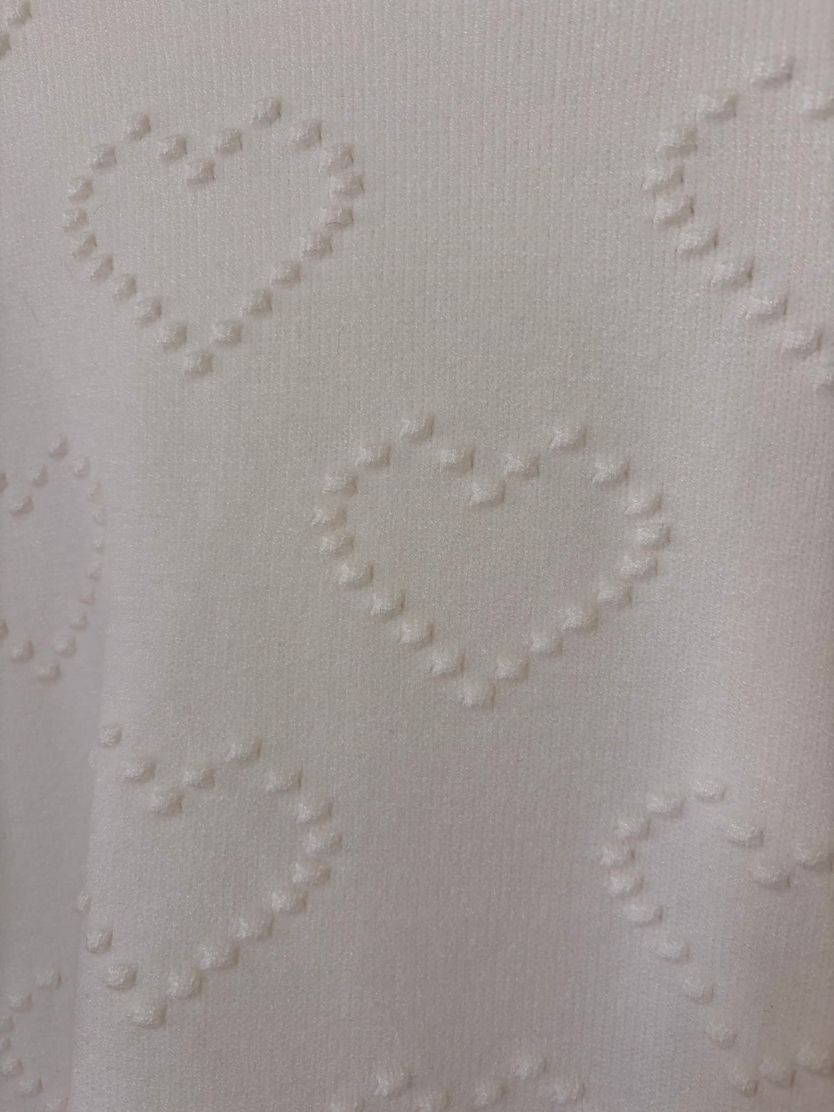Kurzarm Strickpullover mit Herz