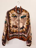 Kurzer Blouson mit Motiven