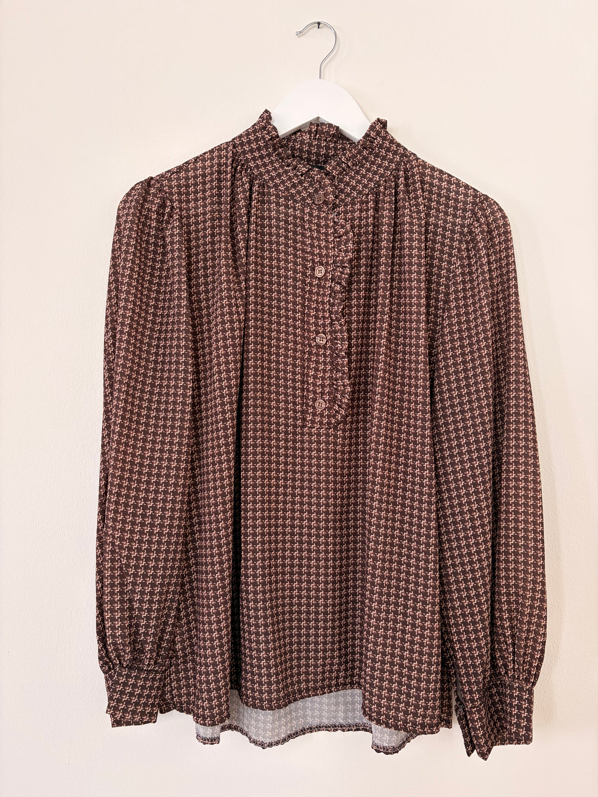 Stehkragen Bluse