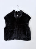 Kunstfell Gilet One-Size gross